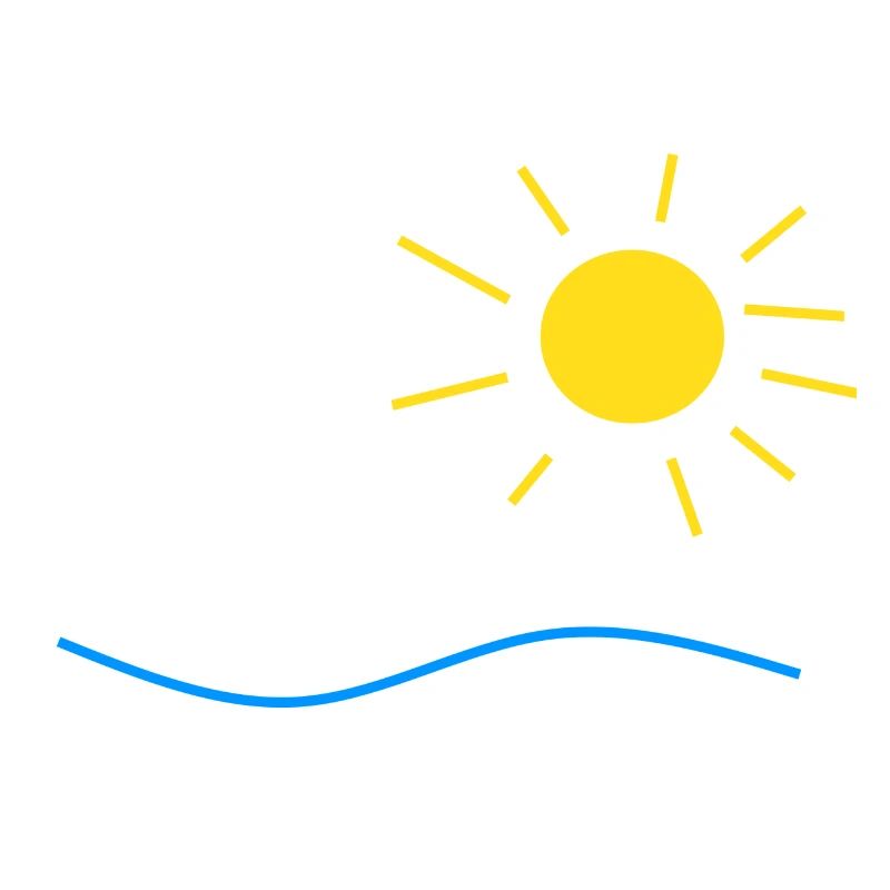 Sonne und Meer