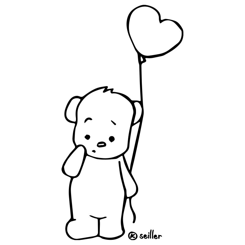 Verliebter Teddy