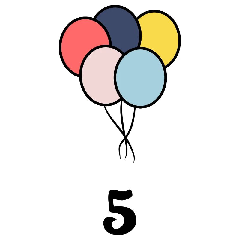 5. ANNIVERSARY. 5 YEARS. 5th ANNIVERSARY
