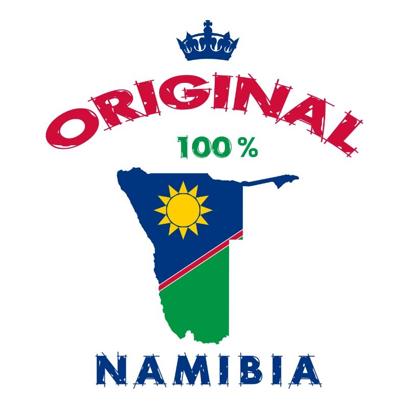 Design original 100 % drapeau de la Namibie