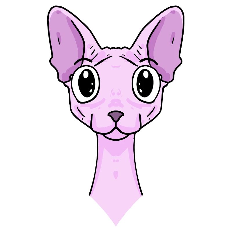 Sphynx Head Cat Propriétaire de chat