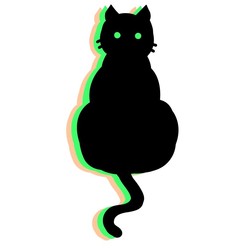 Neon Katze
