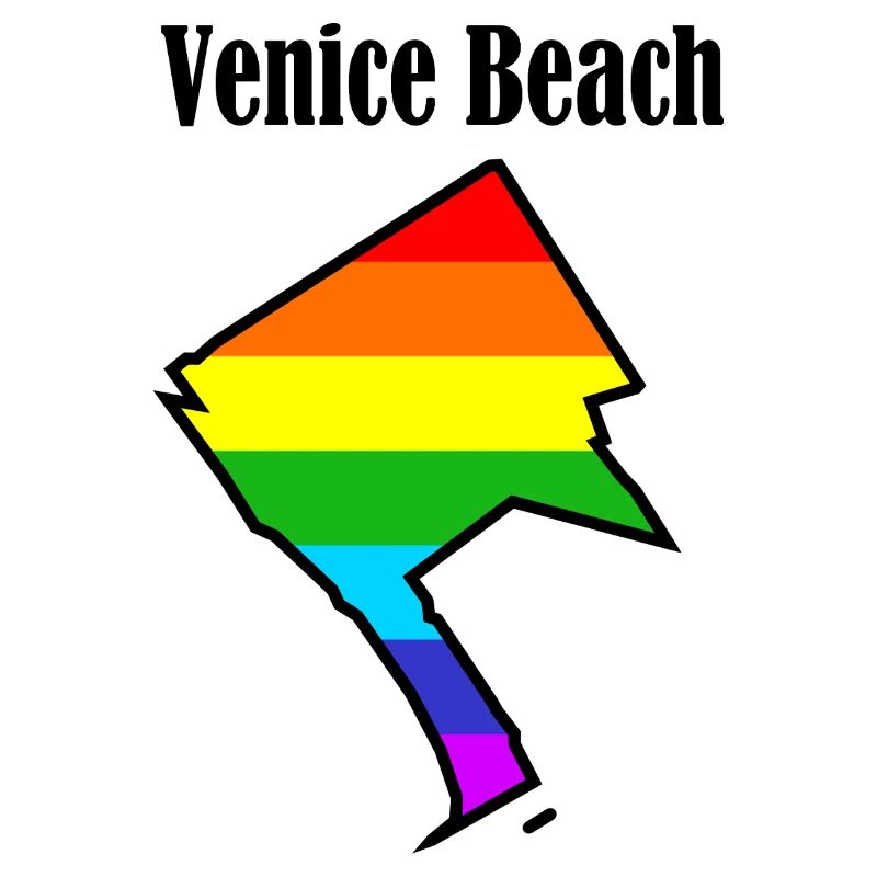 Venice Beach L.A. Regenbogen