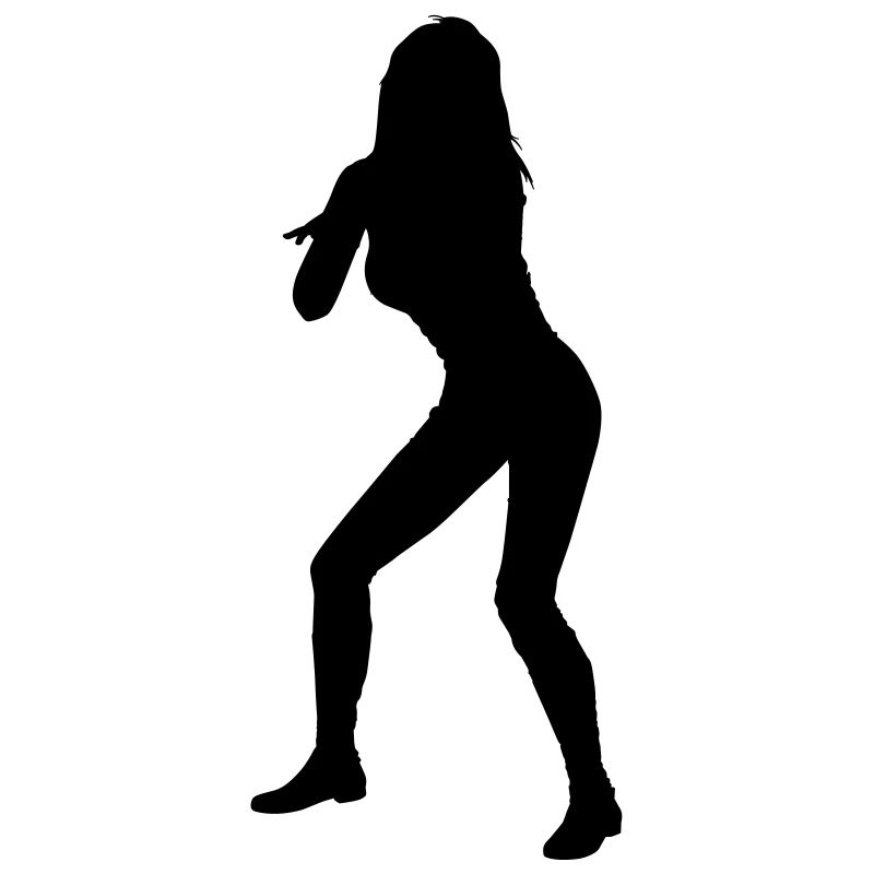 Frau Körper Silhouette Vektor-Design