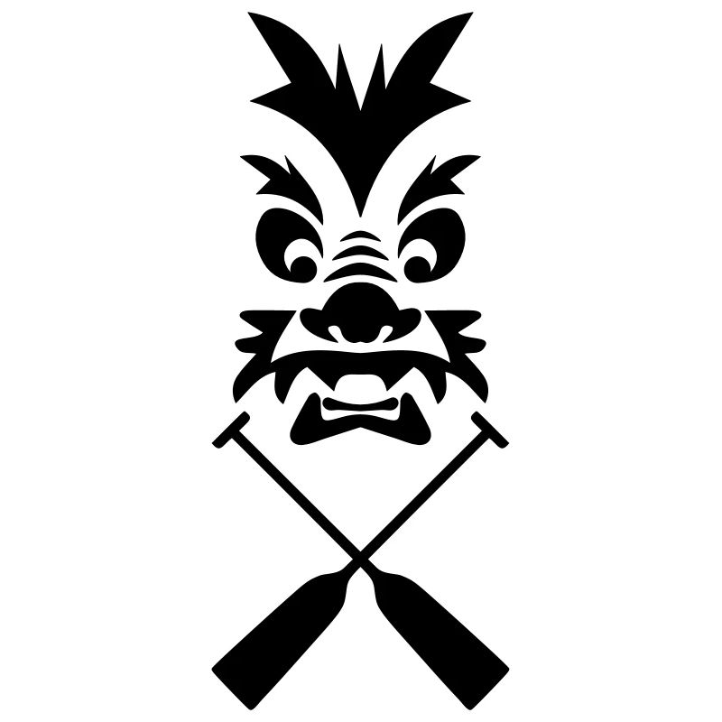 Drachenboot Drache Paddel 1c