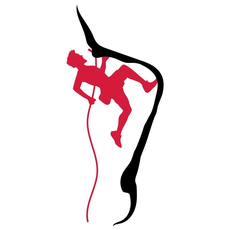 Climbing rope climber