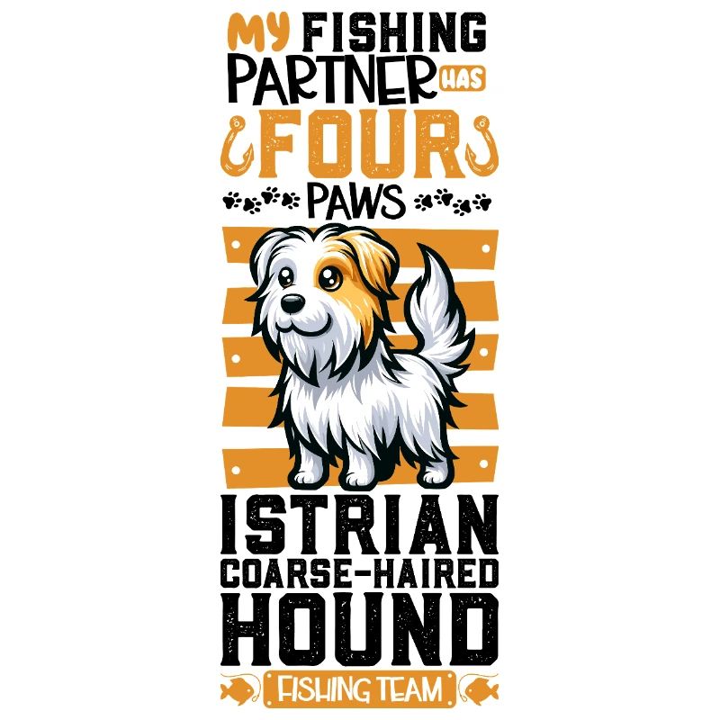 Fishing and Rough-haired Istrian Hound