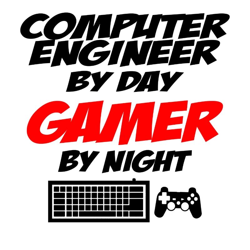Computer engineer gamer