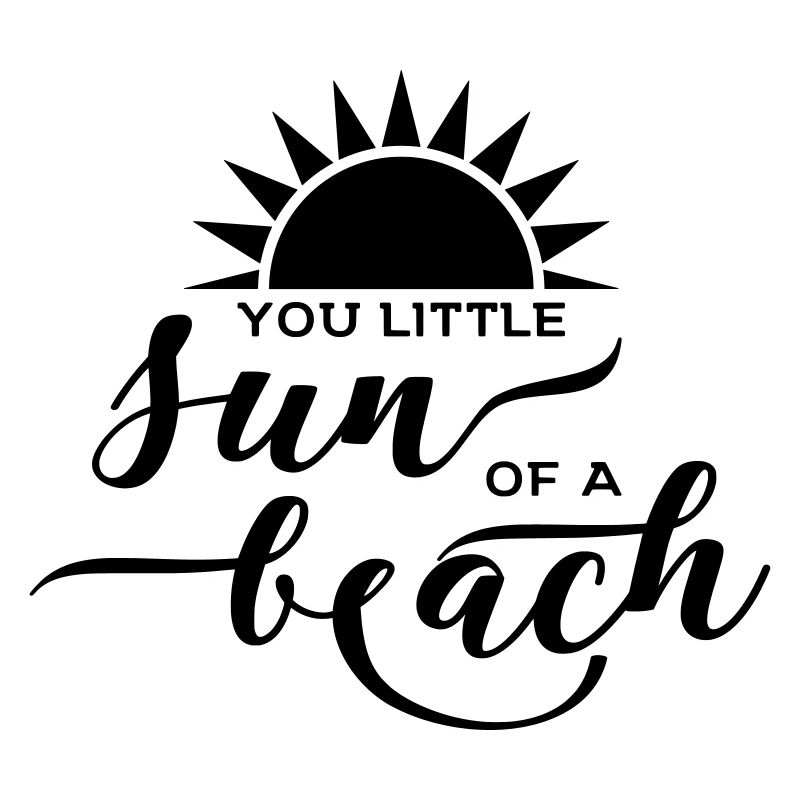 Été, soleil, plage et mer - Vous Little Sun de