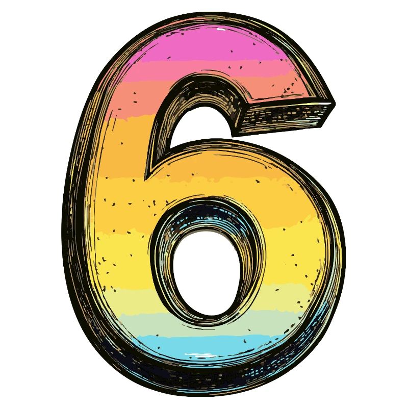 6 Number Comic