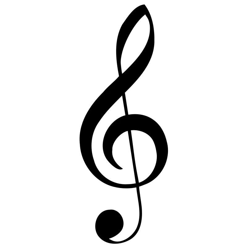 Clef treble clef