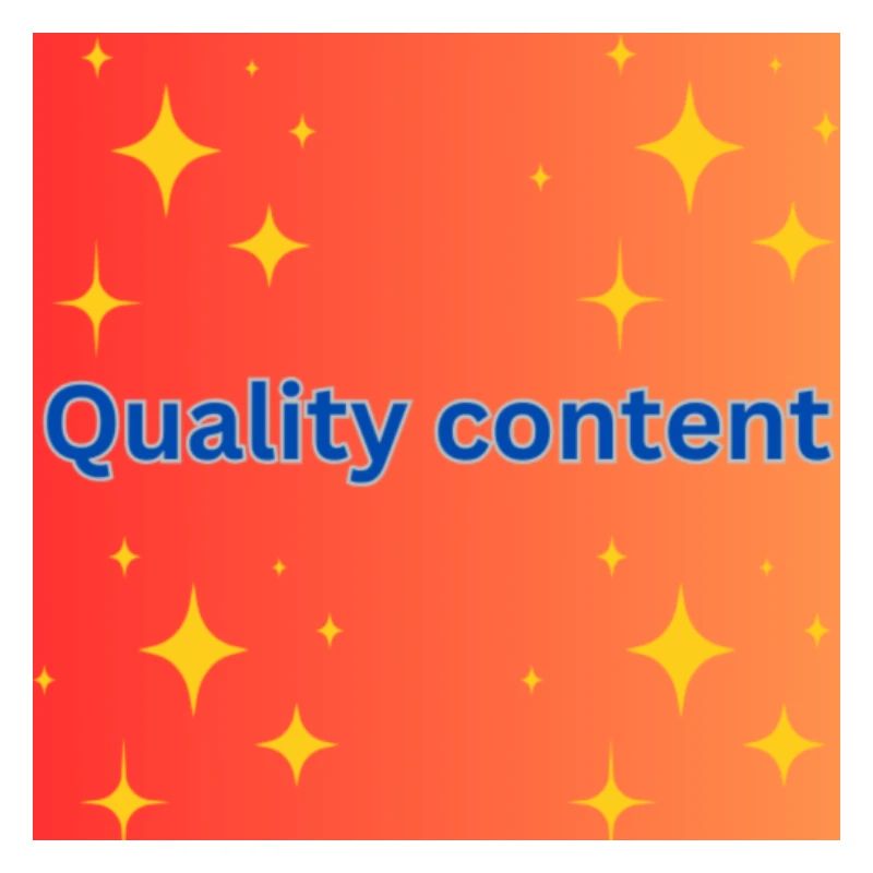 Quality content