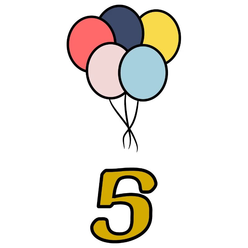 5. ANNIVERSARY. 5 YEARS. 5th ANNIVERSARY