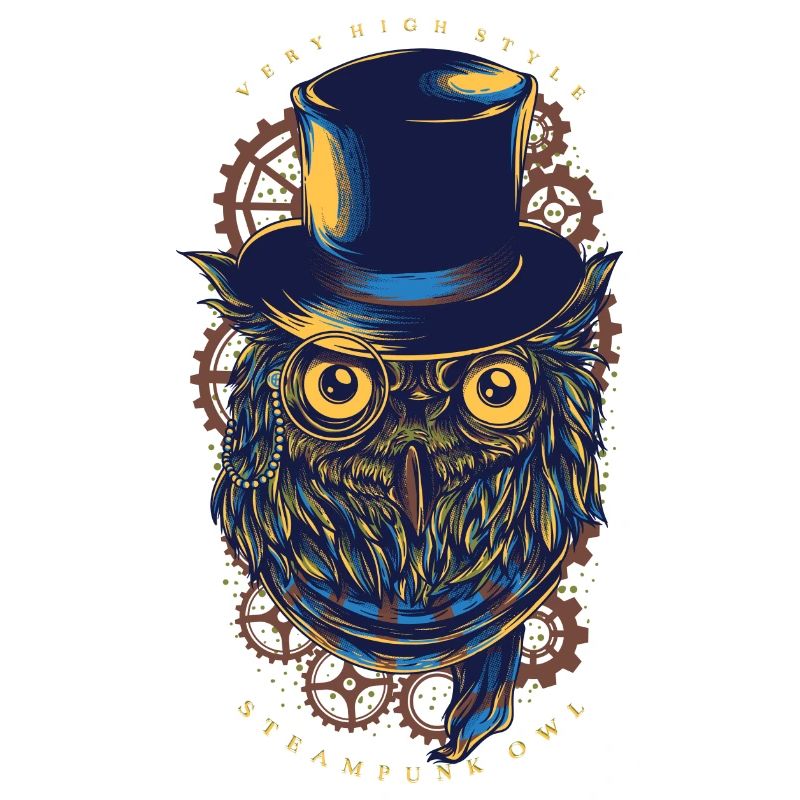 Eule - Steampunk Owl