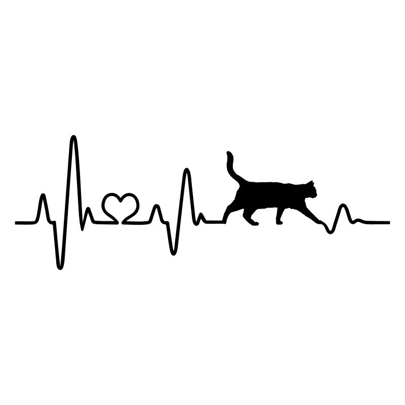 Cat Heartbeat Pulse Dear Cat Friend