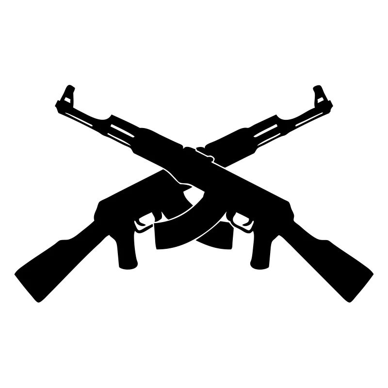 mitrailleuse AK47 kalachnikov geek gamer fun
