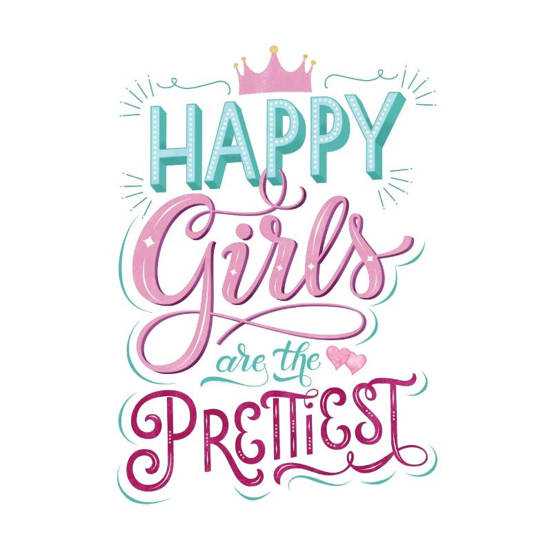 Les filles heureuses sont les plus jolies