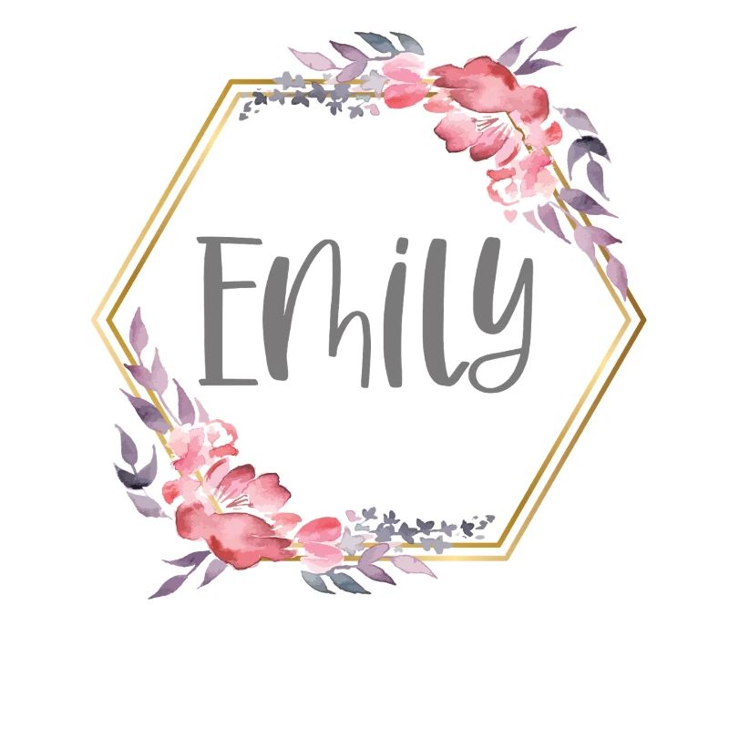 Emily Mädchen Name personalisiertes Geschenk