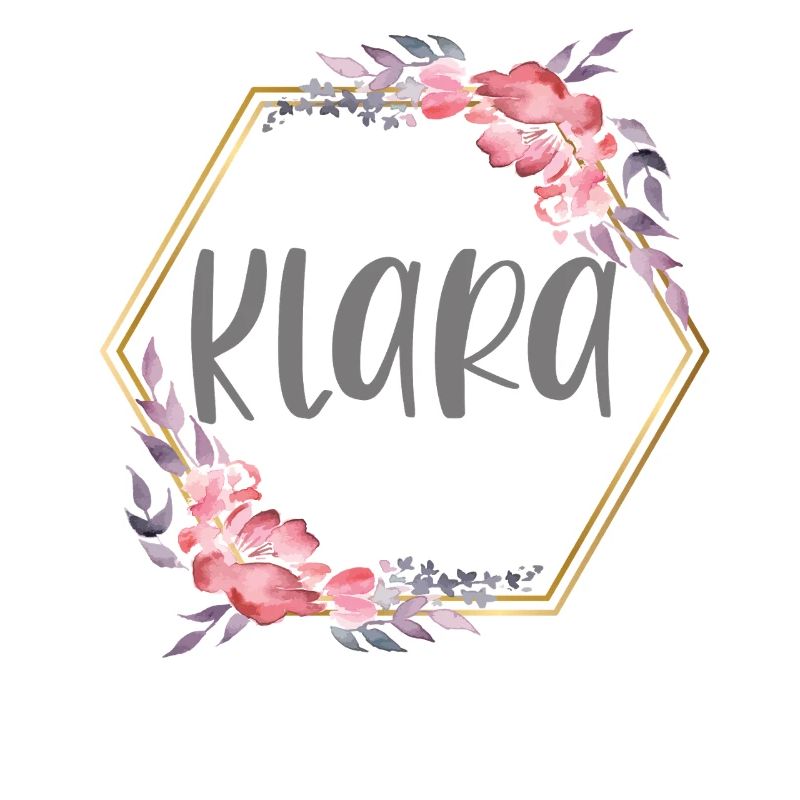 Klara Mädchen Name personalisiertes Geschenk