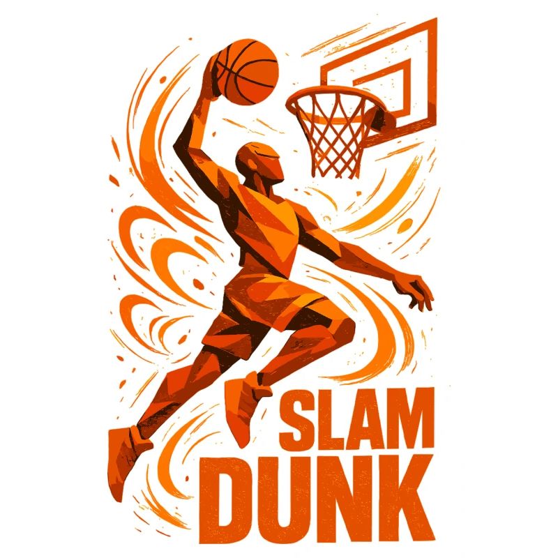Basketball Slam Dunk Throw Player Dunking Gift