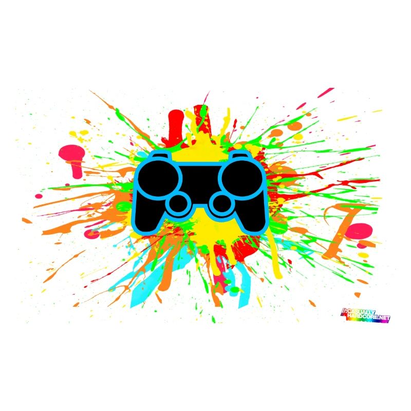 Controller Splatter Gamer