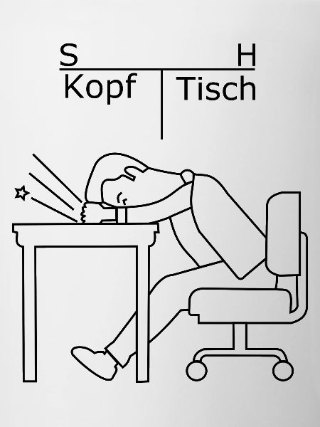 Per Kopf an Tisch