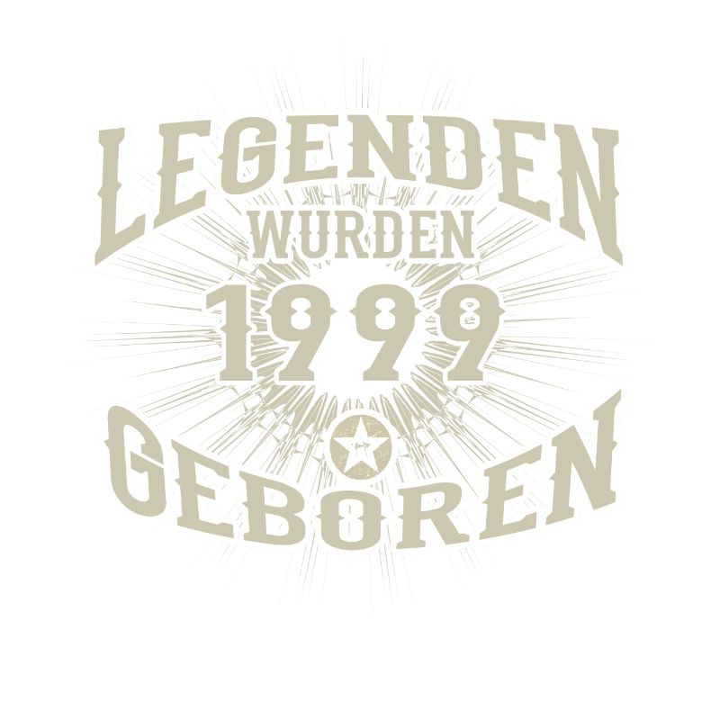 Geschenk Legenden wurden geboren 1999
