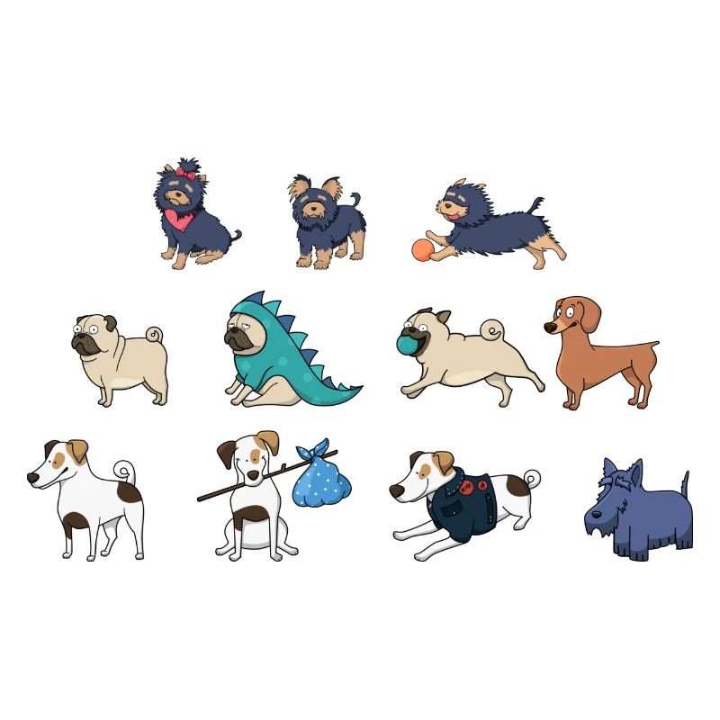 Süße Hunde