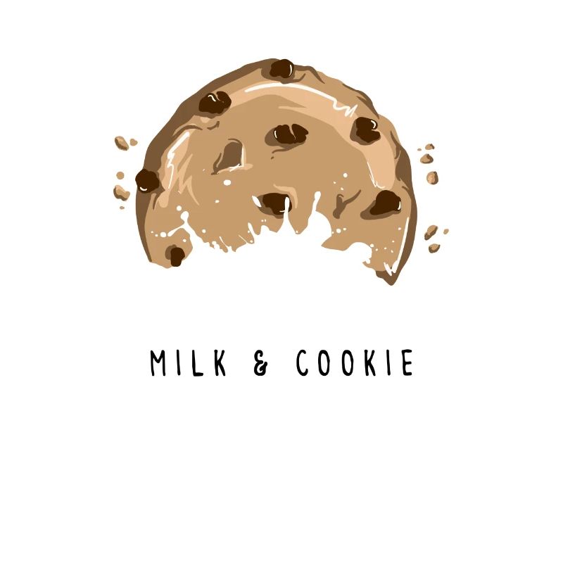 MILK AND COOKIE - Cute Design