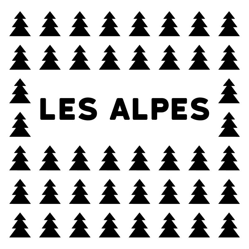 fir trees alps