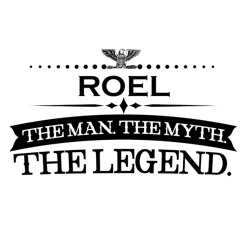 Mann mythos legende geschenk Roel