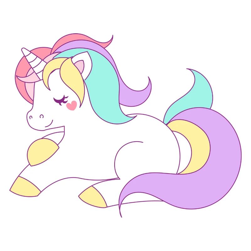 licorne mignonne