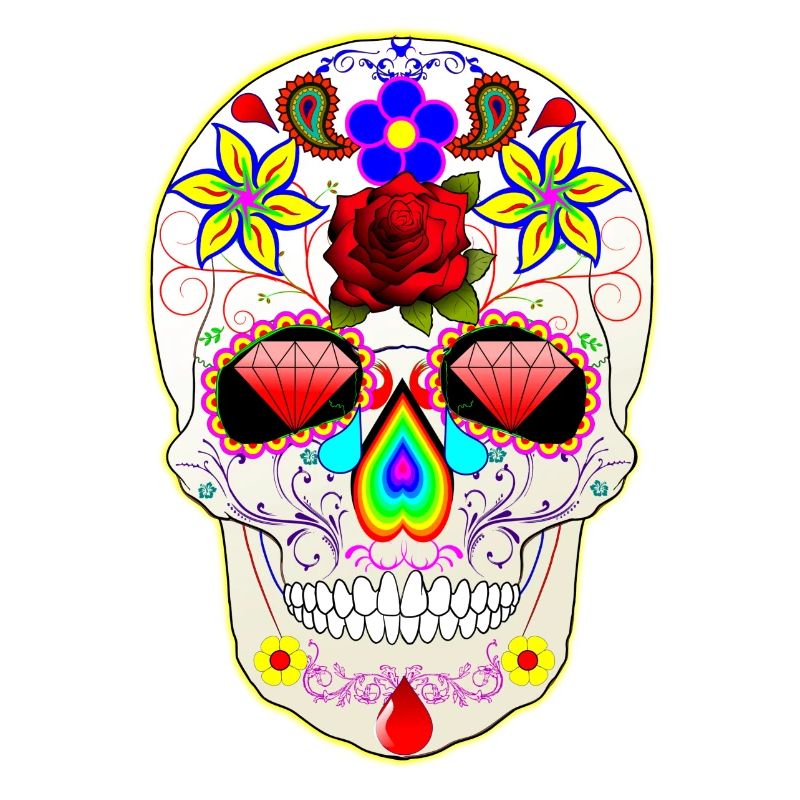Mexican skull
