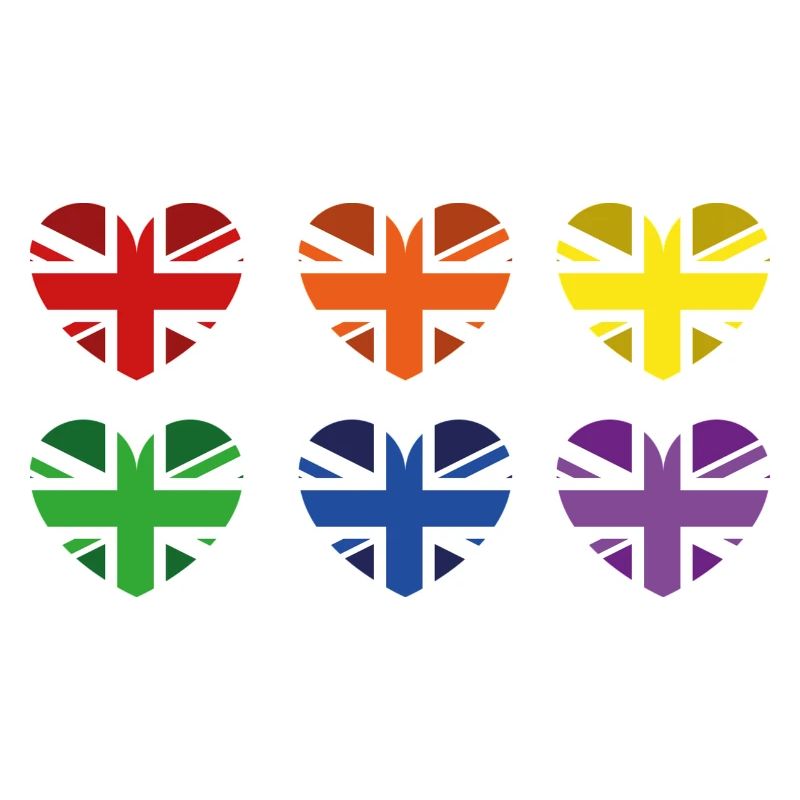 DRAPEAU ARC-EN-CIEL DU ROYAUME-UNI