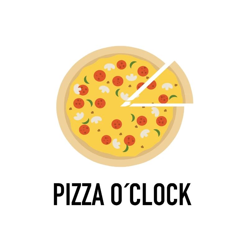 Pizza O'clock nourriture comme un cadeau