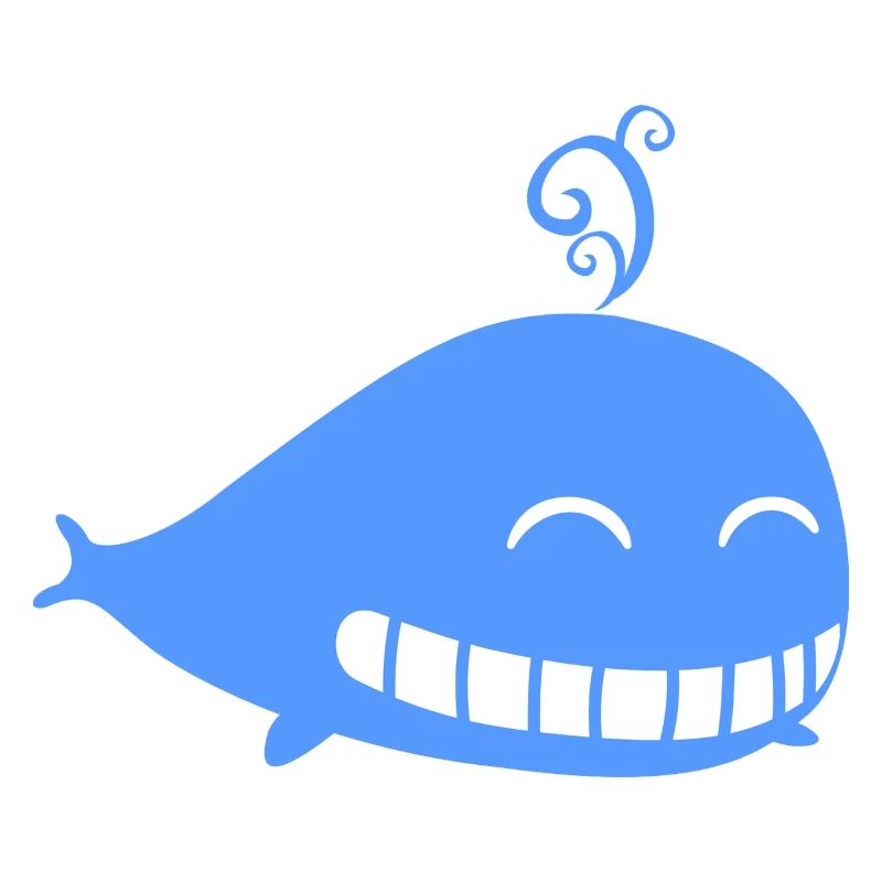 Baleine eau bleu enfants