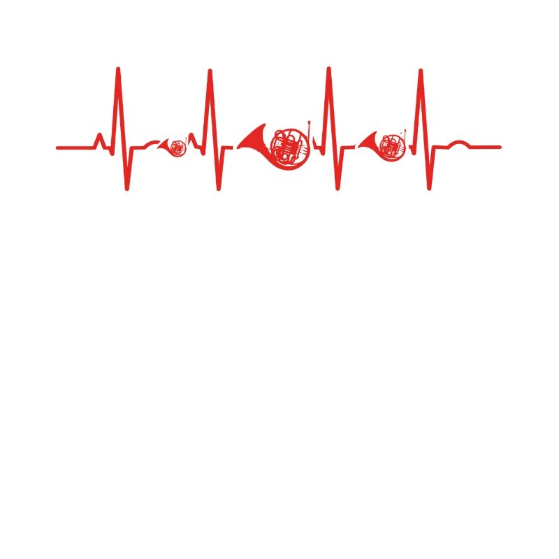 Herzschlag herz ekg evolution human horn waldhorn