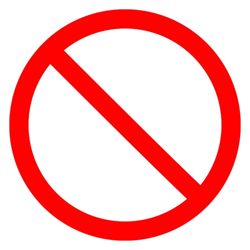 Ban signs