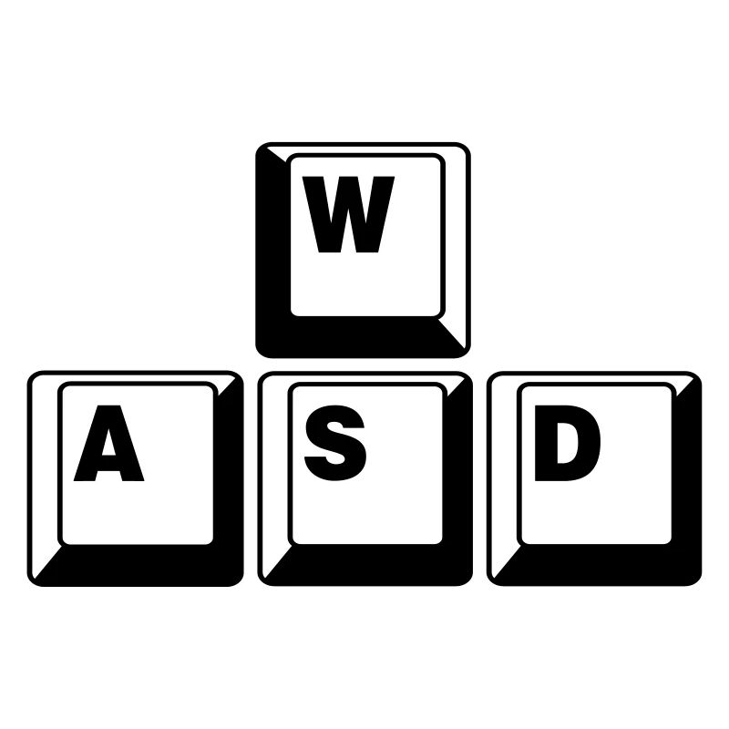 WASD Jeu de contrôle Combinaison de touches
