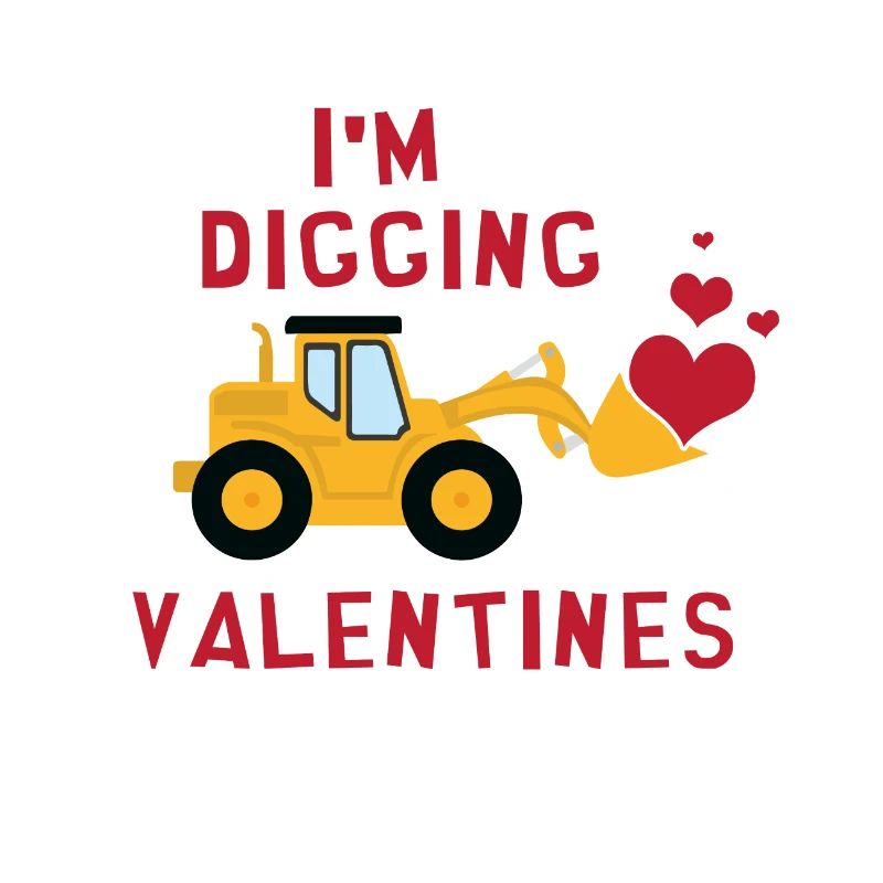 Bagger Liebe Herzchen Herz valentinstag Geschenk