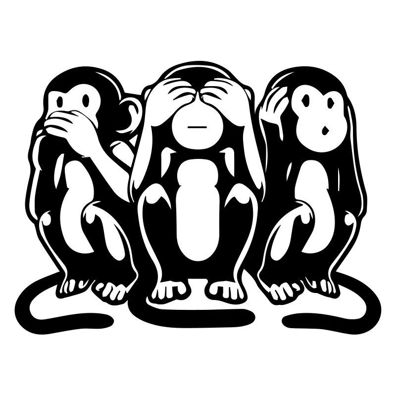 Les 3 singes