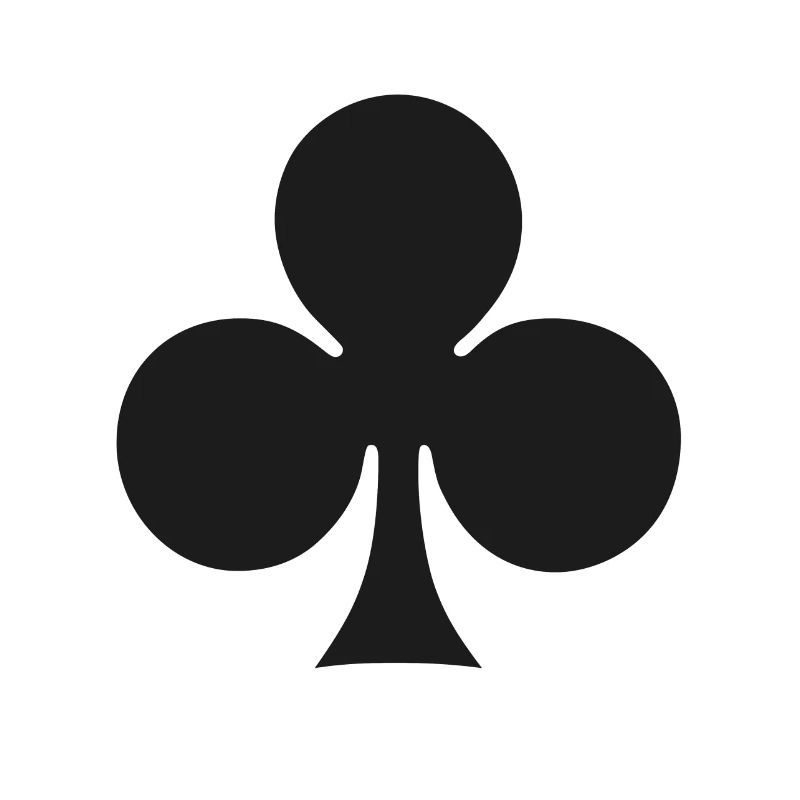 Kreuz / Treff - Symbol