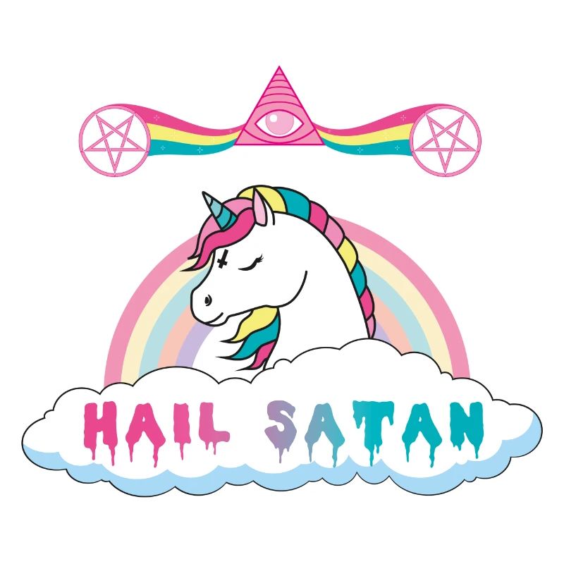 Hagel Satan Einhorn