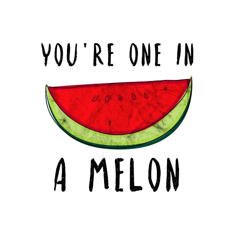 Un dans un cadeau pour les amoureux de la pastèque Melon