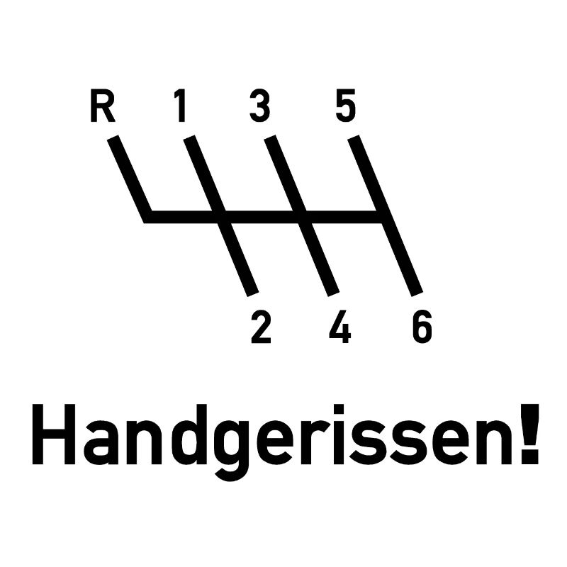 Handgerissen - Manuelle Schaltung - Auto - Tuning