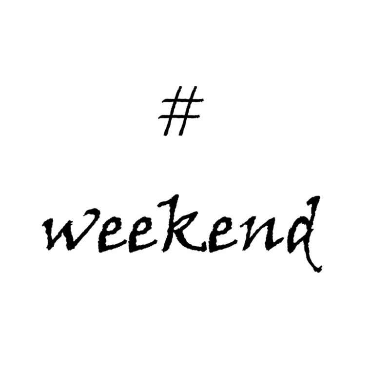 Enfin, le week-end! #weekend