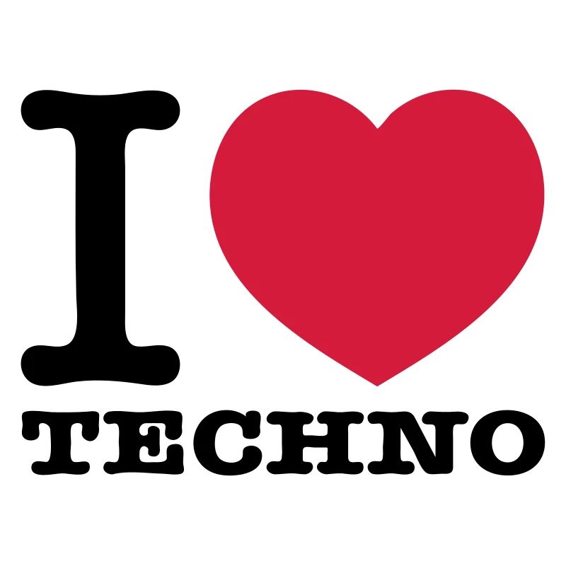 J'aime la musique techno