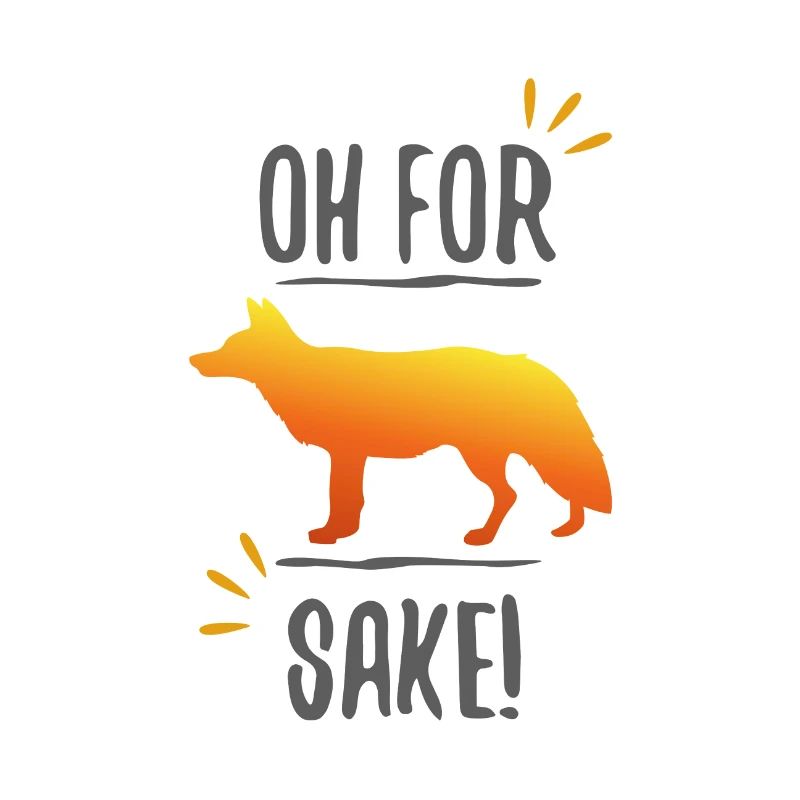 Fox gift idea fox funny