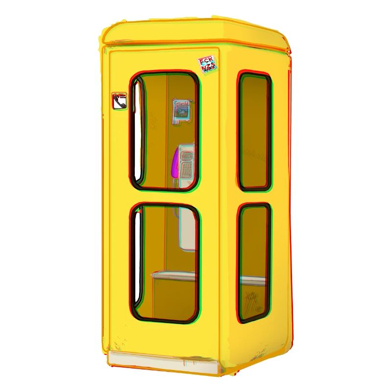 Ancienne cabine téléphonique - TelH78