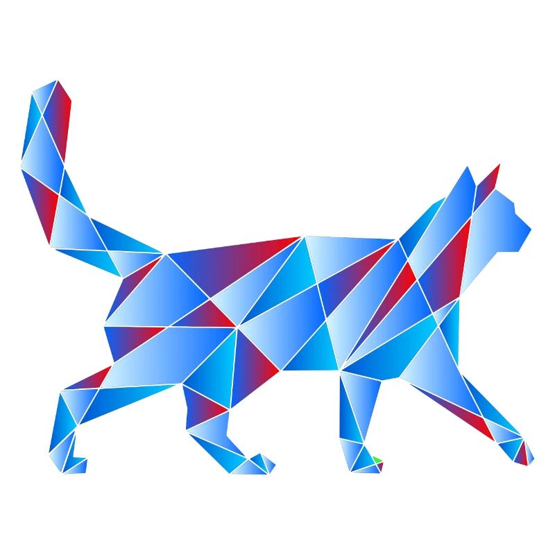 Chat bleu